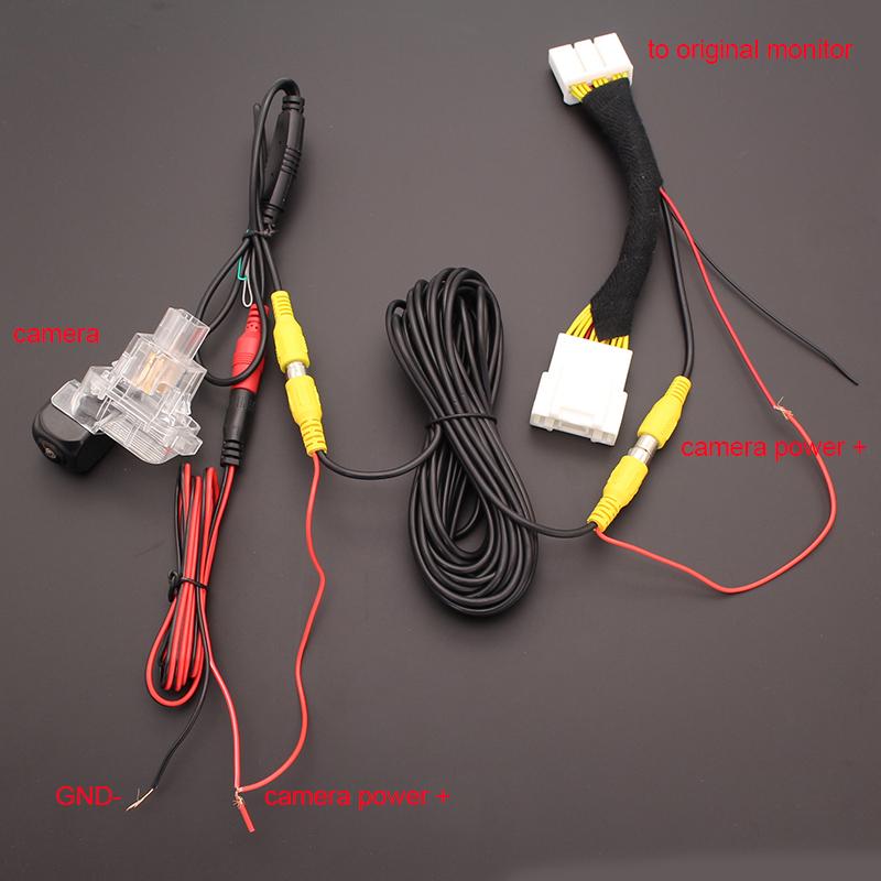 720P 170 Degree Fisheye Lens Car Rear View Reverse Backup Camera For Mazda 3 Mazda3 BM Hatchback 14~17 Original Screen Adapter