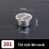 304 Stainless Steel Anti-Clogging Mesh Drain Cover for 75mm Balcony Rooftop Pipes