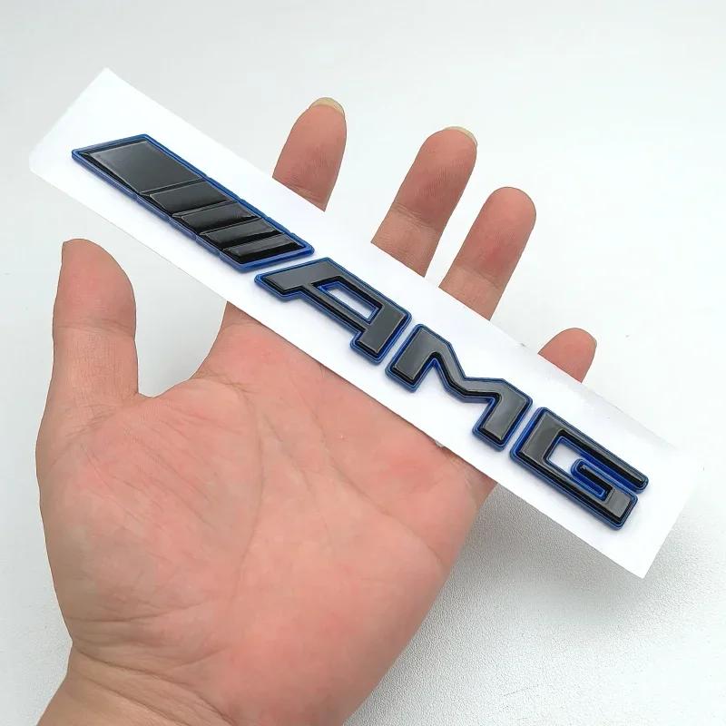 Samolepka na auto Nové 3D ABS Logo Znak AMG Písmena Odznak na kufr auta Pro Mercedes Benz A B C E S GLA GLB GLC GLE GLS Vito G Třída AMG