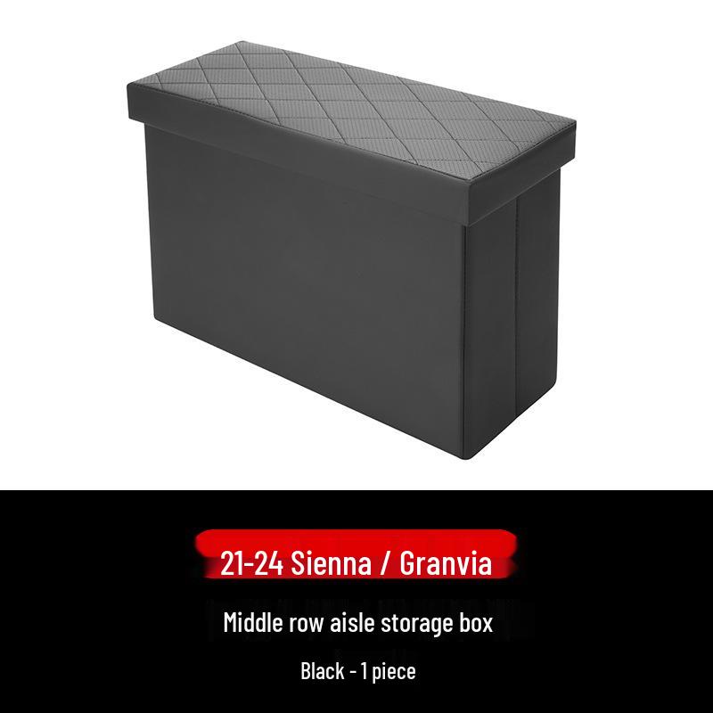 Toyota Sienna Middle Row Foldable Seat Organizer & Storage Box