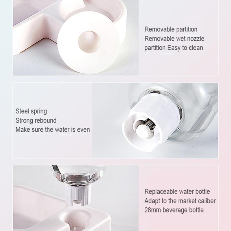 Automatic Cat Drinking Fountain Multifunction Moisture-proof Mouth Baffle Plate Pet Dog Bowl