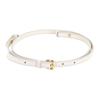 Prada Triangle Gold Metal Logo Zipper Closure Shoulder Bag Plush Women Shoulder Bag White 1BC543_2EC9_F0009_V_ZOO