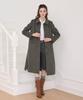 Lbyl Wool Khaki Single Long Coat