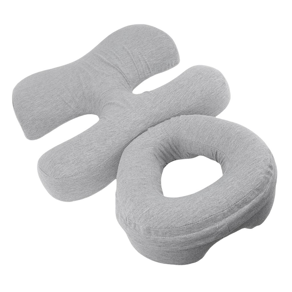 Face Down Pillow with Chest Support   Prone Massage Pillow Removable Washable Cover for Home Use