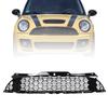 Automotive Front Grill Mesh Panel Easy Installation ABS Material for BMW Mini R55 R56 R57 R58 R59 Clubman S JCW Car Exterior