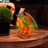 Animal Table Lamp Series,Stained Glass Cat,Dragon,Wolf,Horse,Owl,Dolphin,Turtle,Elephant,Mermaid Table Lamp Night Light