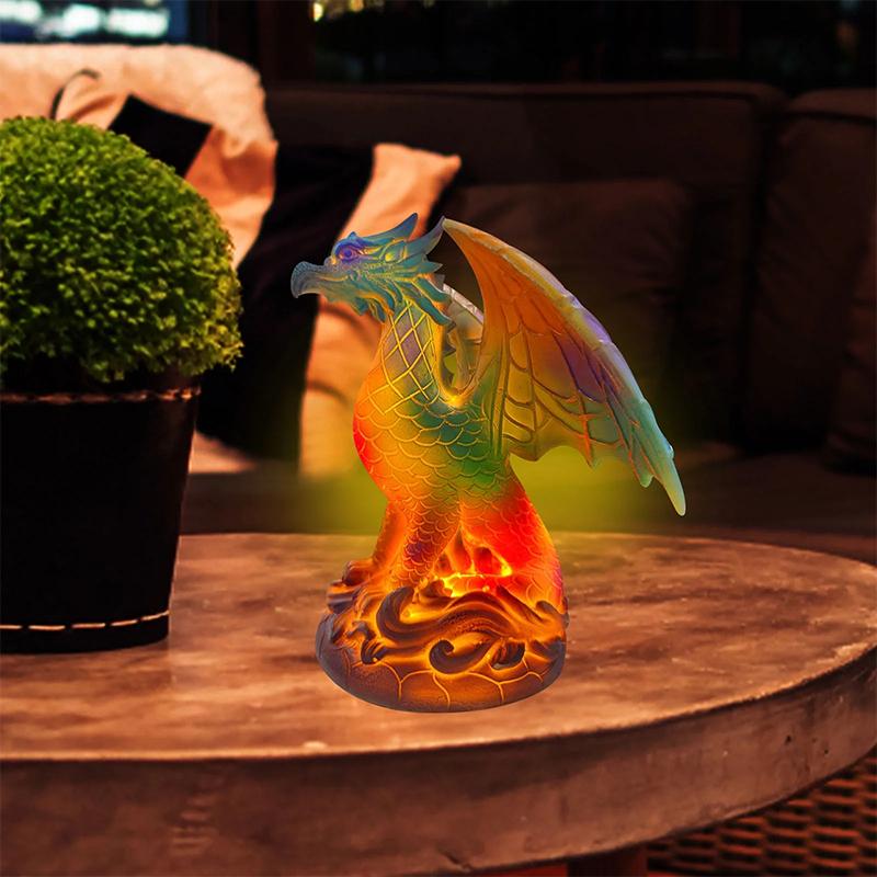 Animal Table Lamp Series,Stained Glass Cat,Dragon,Wolf,Horse,Owl,Dolphin,Turtle,Elephant,Mermaid Table Lamp Night Light