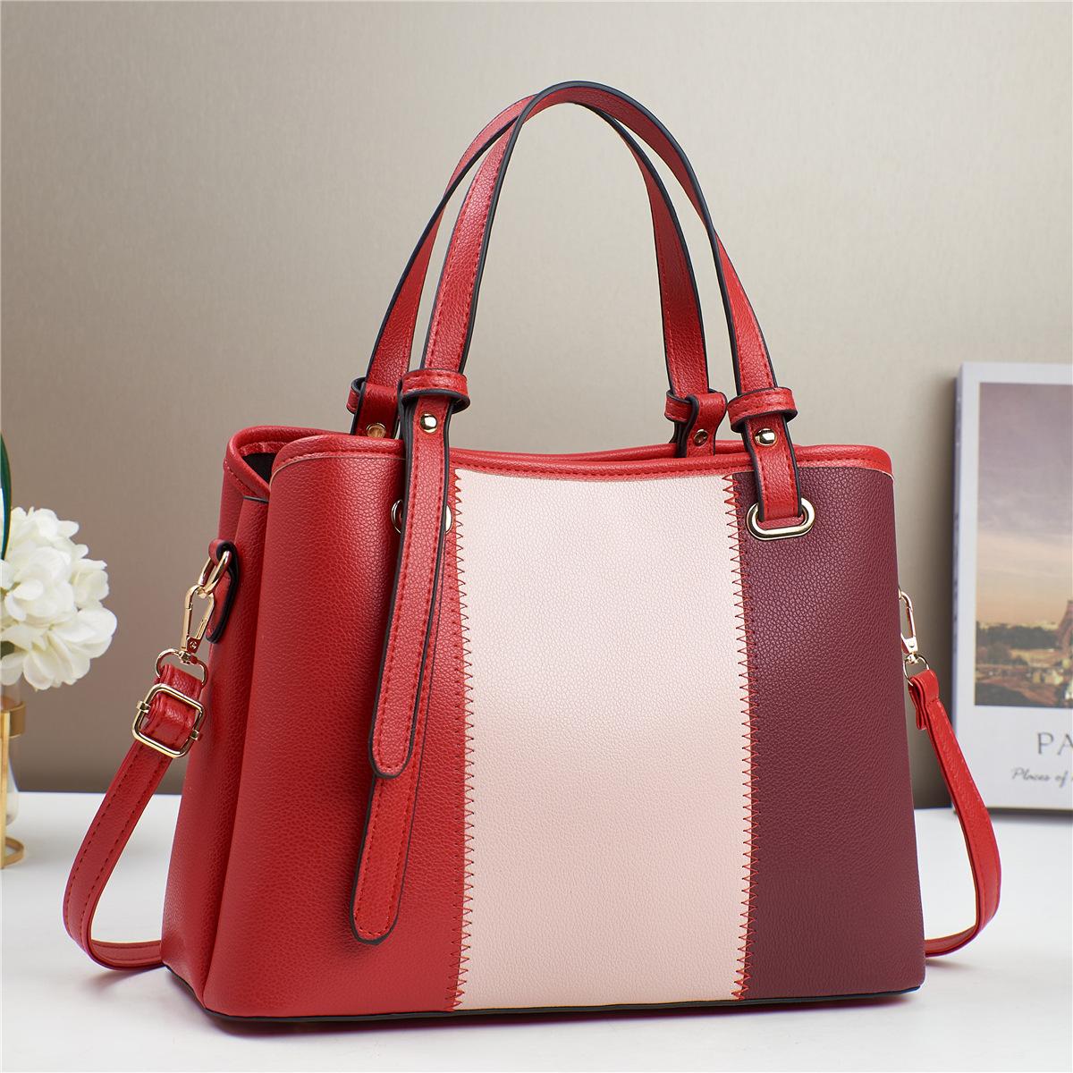 

Новая женская сумка через плечо Splicing, высококачественные женские сумки-мессенджеры, модная дизайнерская повседневная сумка-кошелек