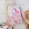 2pcs My Little Pony Backpack Pencil Case Girl Student Teenager Pink Book Bag Men Rucksack Travel Mochila Escolar Gift STEM DIY Model Kit 3D