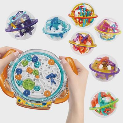 Magischer Labyrinthball: Tragbares Laufkugel-Spielzeug für Kinder, Alter 100-168