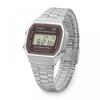 Casio A168wa 5aydf  A168wa 5a  Digital Square Vintage Retro Public Metal Watch