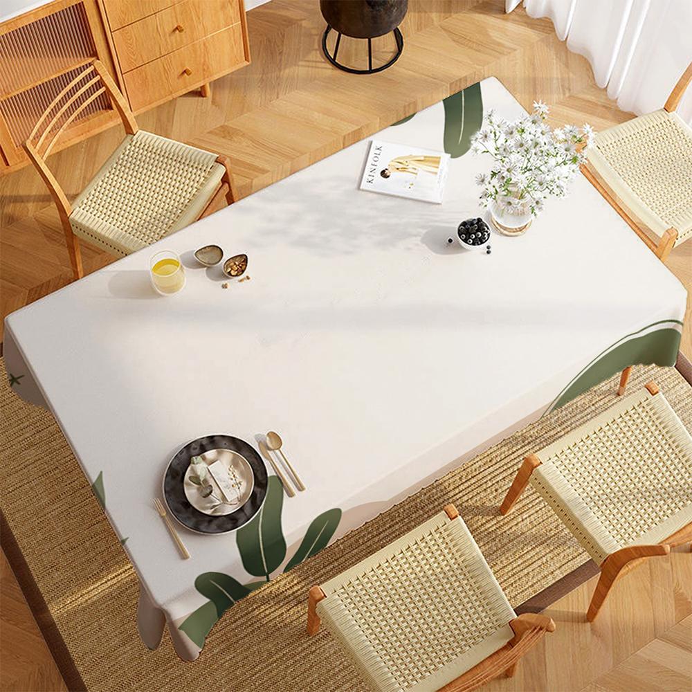 Polyester 2D Flat Printed Minimalist Table Cover Room Decor Picnic Blanket Party Supplies Table Covers For Dining Table Wedding
