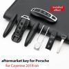 Car Key Case Housing Replacement Remote Key Repair Accessories For Porsche Cayenne Macan Boxter 718 Panamera 911