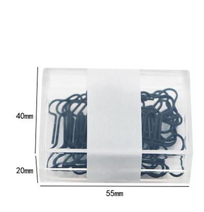 20pcs  Office Storage, Gift, Metal, Bone Paper Clip, Cute Paper Clip, Creative Clip, Invisible Export