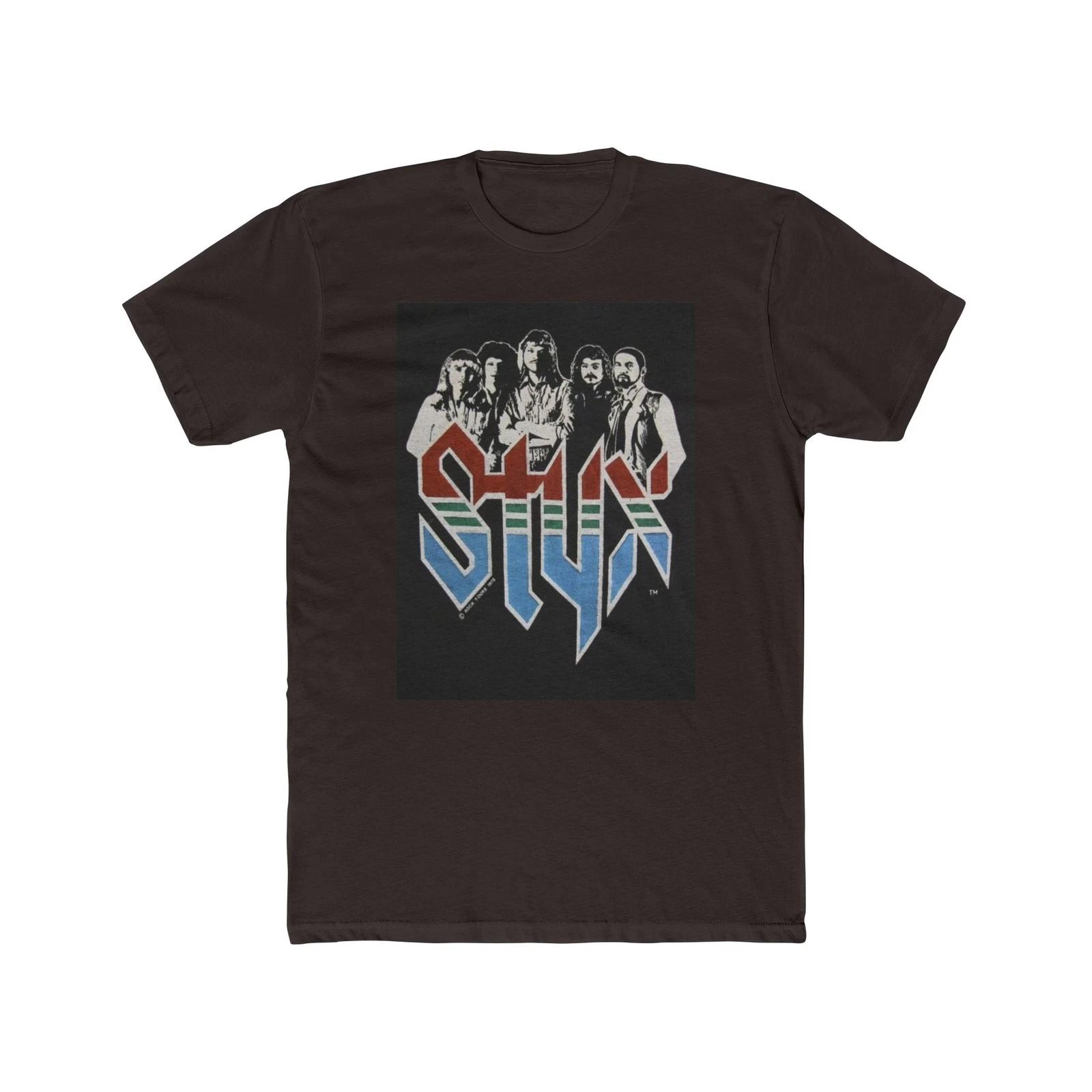 Men s and Women s T-shirts Styx vintage Men s Cotton Crew Tee ALL Sizes FAST shipping XL