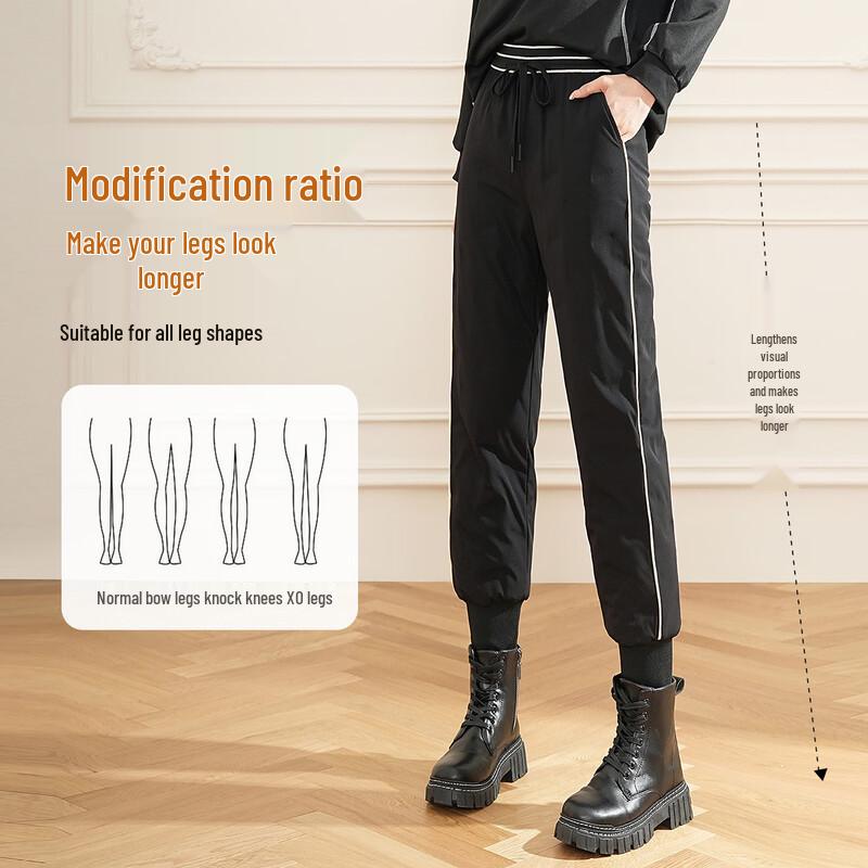 Women's Duck Down Thermal Puffer Pants