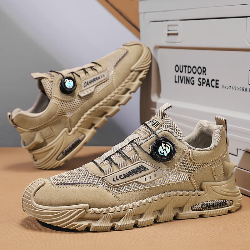 Outdoor Men's Casual Sneakers Comfortable Walking Shoes Slip On Running Shoes Breathable Hiking Shoes Wading Shoes Sport Shoes