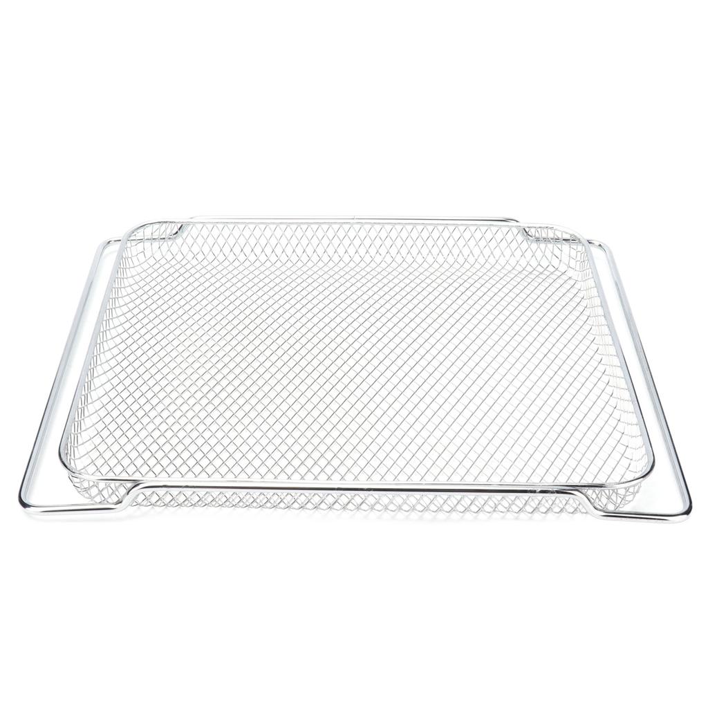Rošt do trouby Nerezová Multifunkční grilovací síť na pečení Chlazení 36x30cm