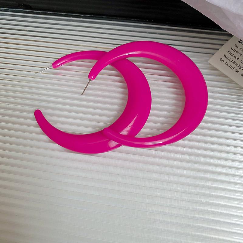 Boucles d'oreilles bohèmes roses à fleurs de perles de rocaille et pompons de perles