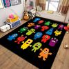 8 Styles Cute Monster Theme Alphabet Carpet New Release! Rug for Living Room Bedroom, Kids Areas,Durable Machines Washable Mat