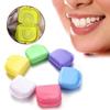 1Pcs Colorful Dental Braces Retainer Case Denture Tray Box Vent Holes Mouth Guard Aligner Braces Denture Box