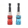 Long Anti-slip Magnetic Bit Extender, 1/4 Hex Shank Socket Connector Rod for Drill Driver Cross Screwdriver Bits