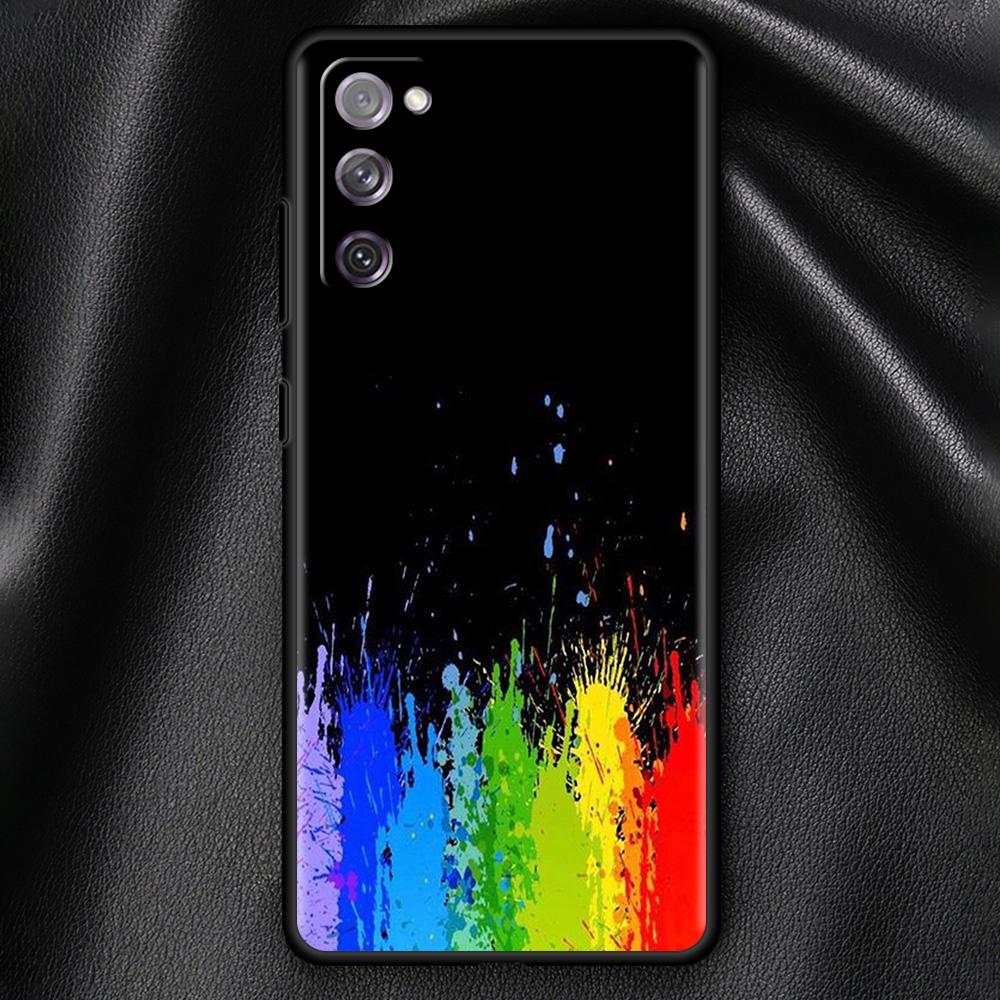 Lesbian LGBT Pride Soft Black Case For Samsung Galaxy S21 Ultra S20 FE S10 Plus S10e S9 S8 S7 M51 M31 Silicone Shell Phone Cover