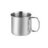 Lightweight Handle Water Cup Picnic Mug Silver 260/350/600/660ML