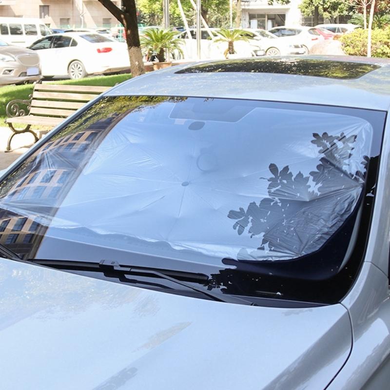 Car Windshield Sun Shade and Heat Sun Visors Protector Foldable Reflectors Windshields Umbrella