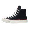 Converse 1970s Love Series Comfortable Classic High Top Canvas Shoes Unisex Sneaker Black Red A19061C