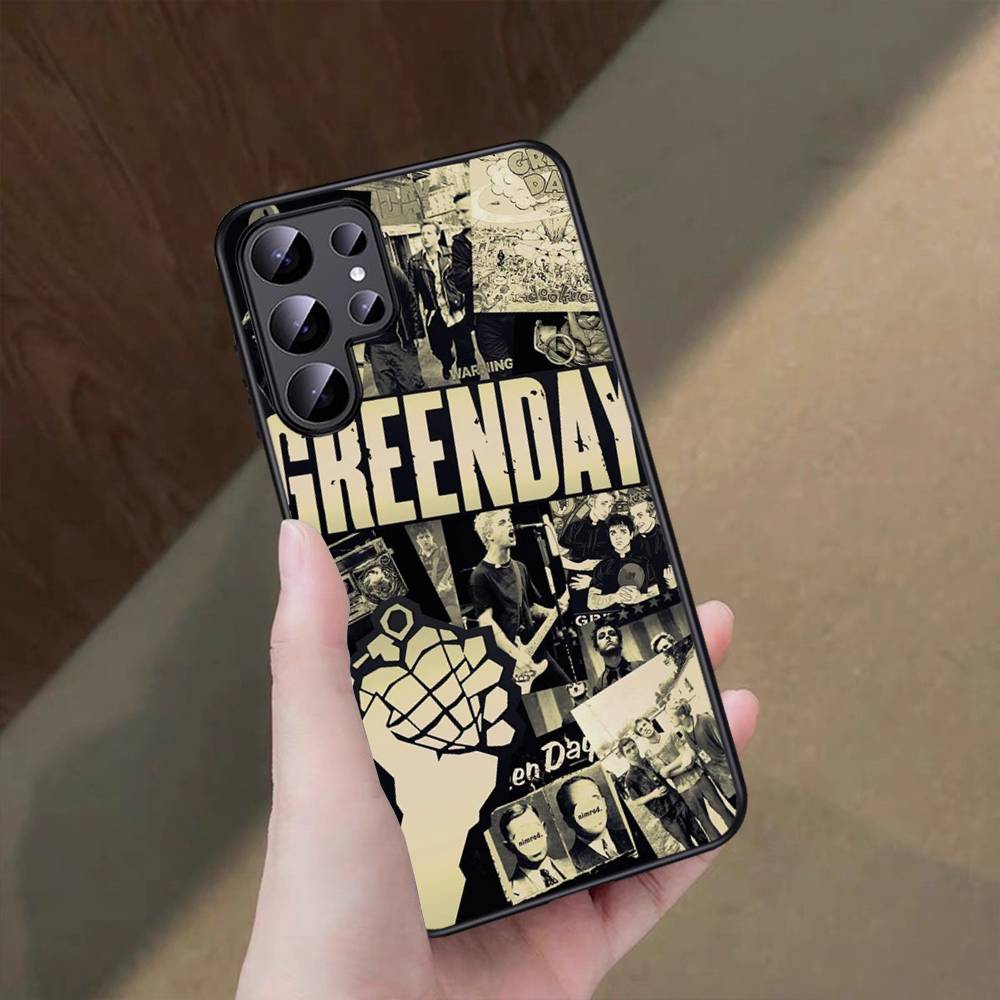 

Famous G-green Day Music Rock Band Phone Case For Samsung S 9 10 20 21 22 23 30 23 24 Plus Lite Ultra FE S10lite Funda Samsung S21