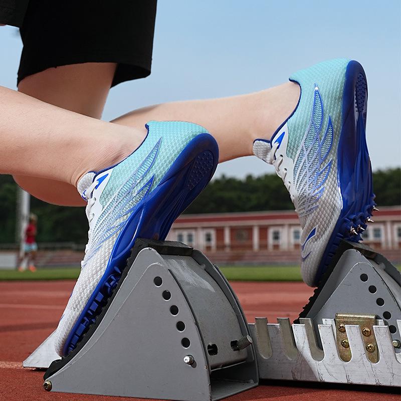 Asian Games: Professional Non-Slip Spiked Running Shoes for Youth - Breathable, Unisex Athletic Footwear