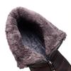 -3 large size women's shoes, winter new cotton shoes medium tube piled thickened warm snow boots