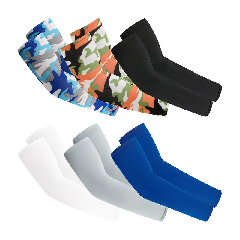 Summer Sunscreen Ice Silk Arm Sleeves: Breathable, UV Protection for Outdoor Cycling and Fishing
