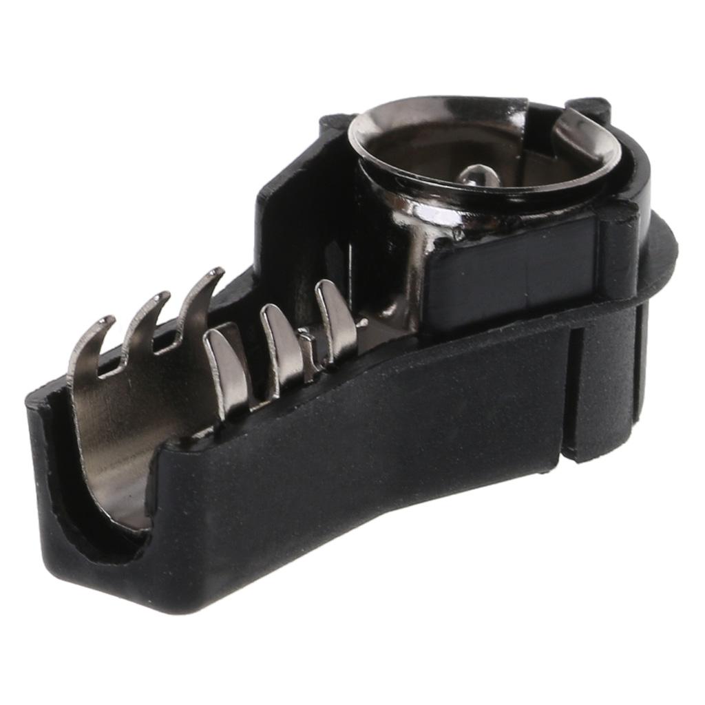 Durable Car Radio Stereo ISO Male Crimp Aerial Connector Convert Bare Wires Automotive Adapter Antenna Easy Installation