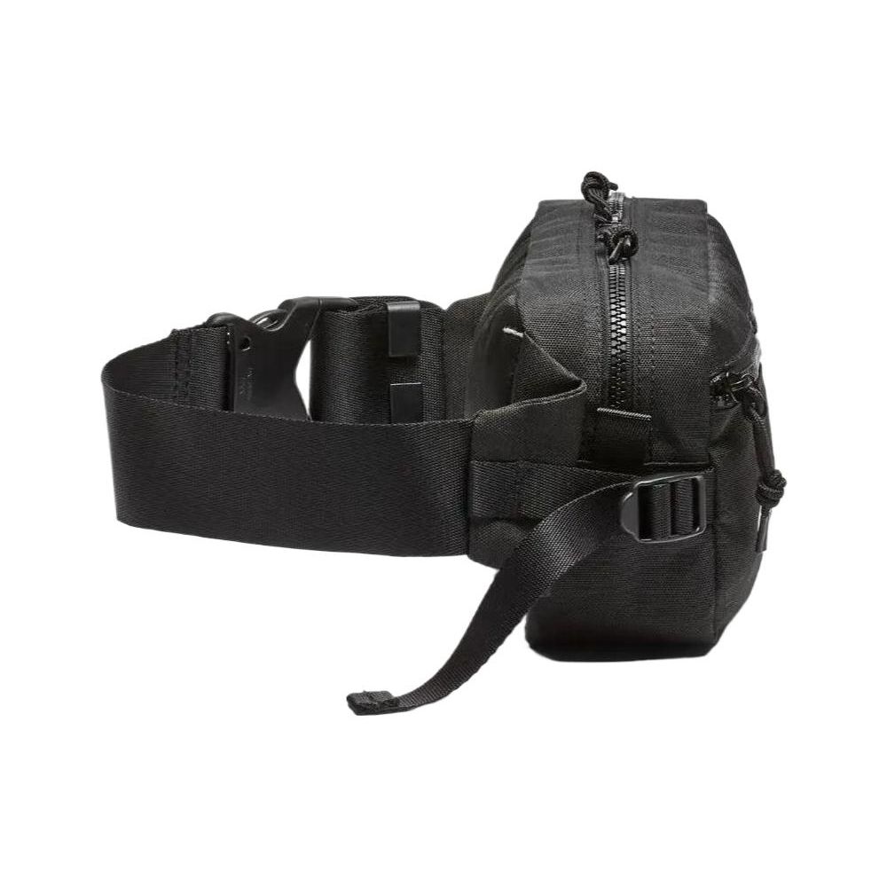 Converse Logo Print Polyester Shoulder Crossbody Waist Bag Unisex bags Black 10006946-001