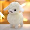 26CM Cute Plush Sheep Doll Soft Alpaca Sleeping Pillow Kawaii Stuffed Cartoon Ram Toy for Kids Birthday Gift Festival Present