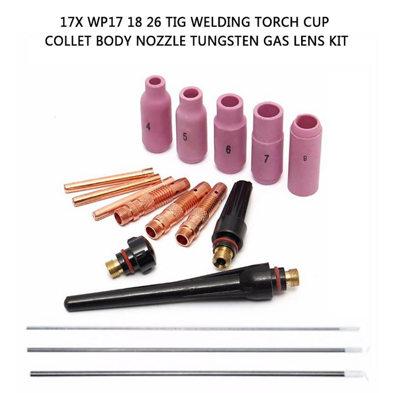pack of 2 Tig 6 10N48 gas lens for TIG welding torch WP series 17 18 26