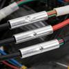 500/50 Stück Nicht isolierte Stoßverbinder 16-14 AWG Elektrische nahtlose Crimp-Terminals Blankes Kabel Batterie Lötverbinder