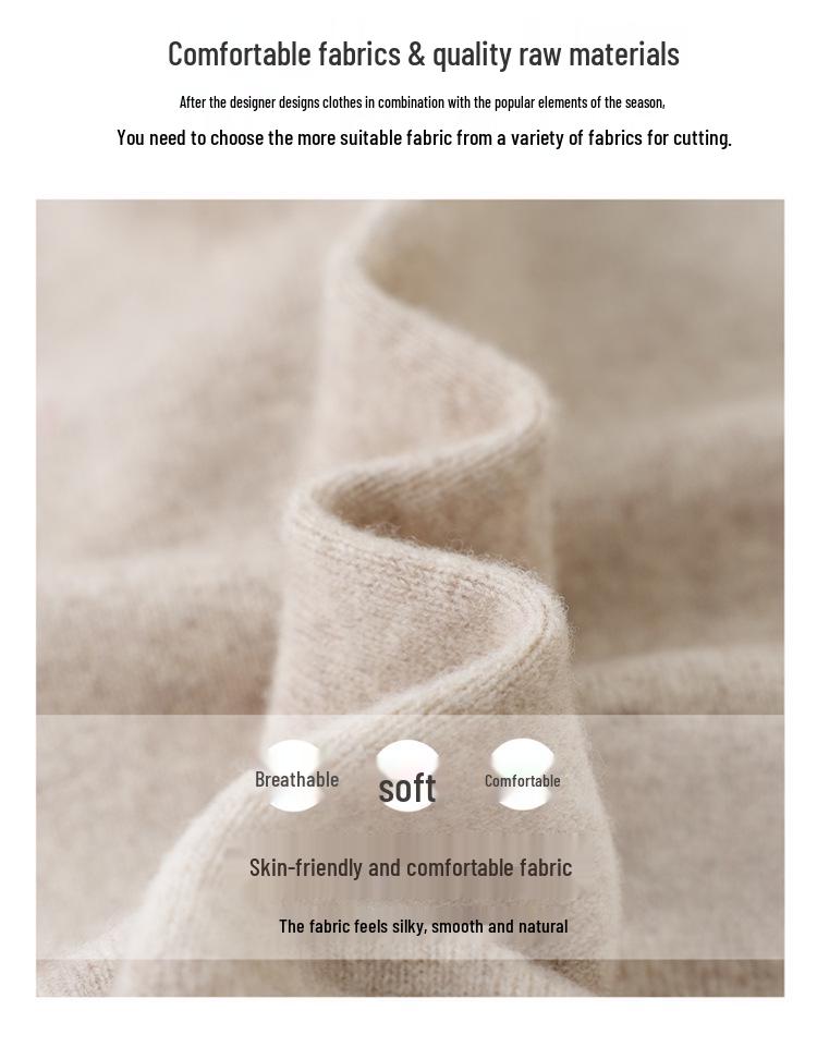Women's Hooded Pure Wool Knit Cardigan - New Autumn/Winter Casual Outer Layer & Warm Short Sweater Coat