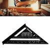 Carpentry   Ruler Aluminum Alloy with   and   Scales   Ruler Protractor for Engineer Carpenter
