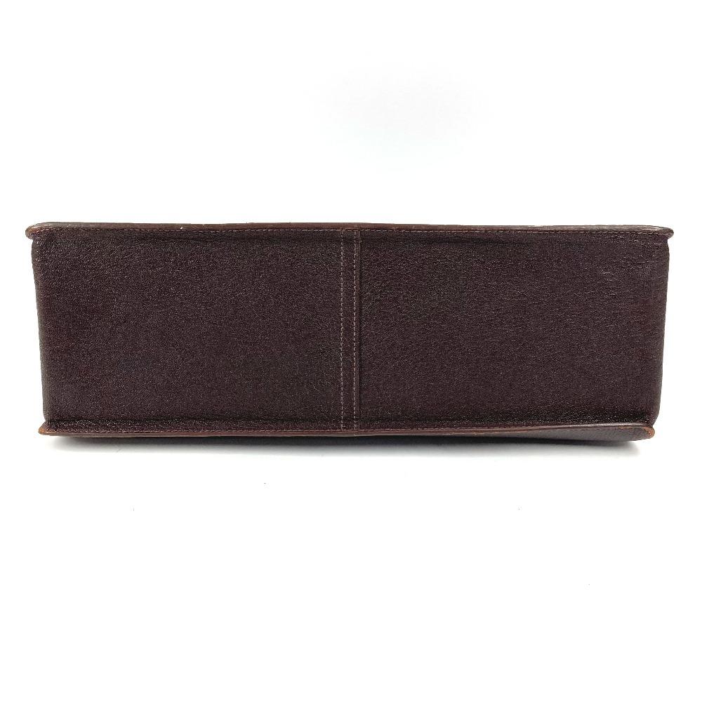 HERMES White bus GM Hand Bag Shoulder Bag Tote Bag Coromandel Brown