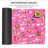 Mauspad Drucken Laptop Erweitertes Schutzpad HD Computerspiel Mauspads Cartoon K-Kirby Zubehör Tastatur XXL Schreibtischunterlage