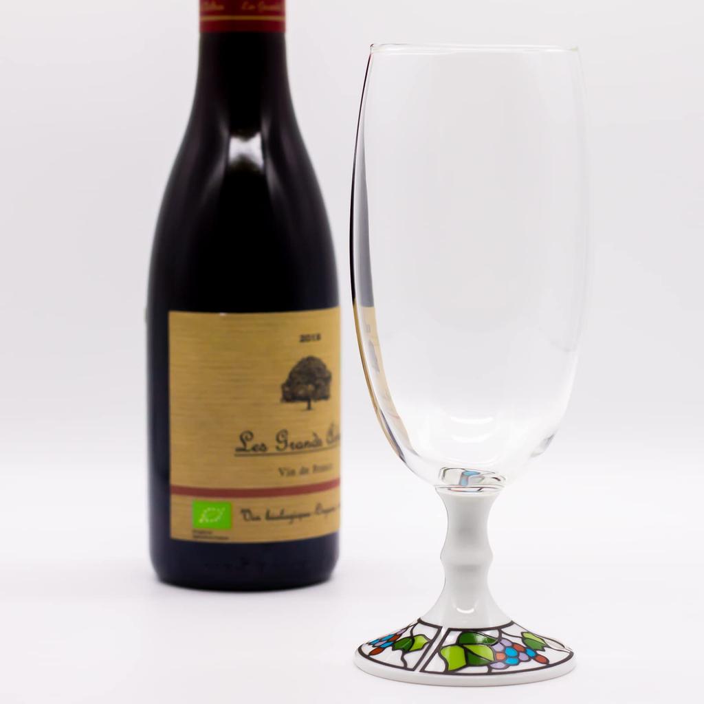 Toyo Ceramics Arita Ware Roman Glass Beer (Gift Boxed) Beetroot Grape 940754