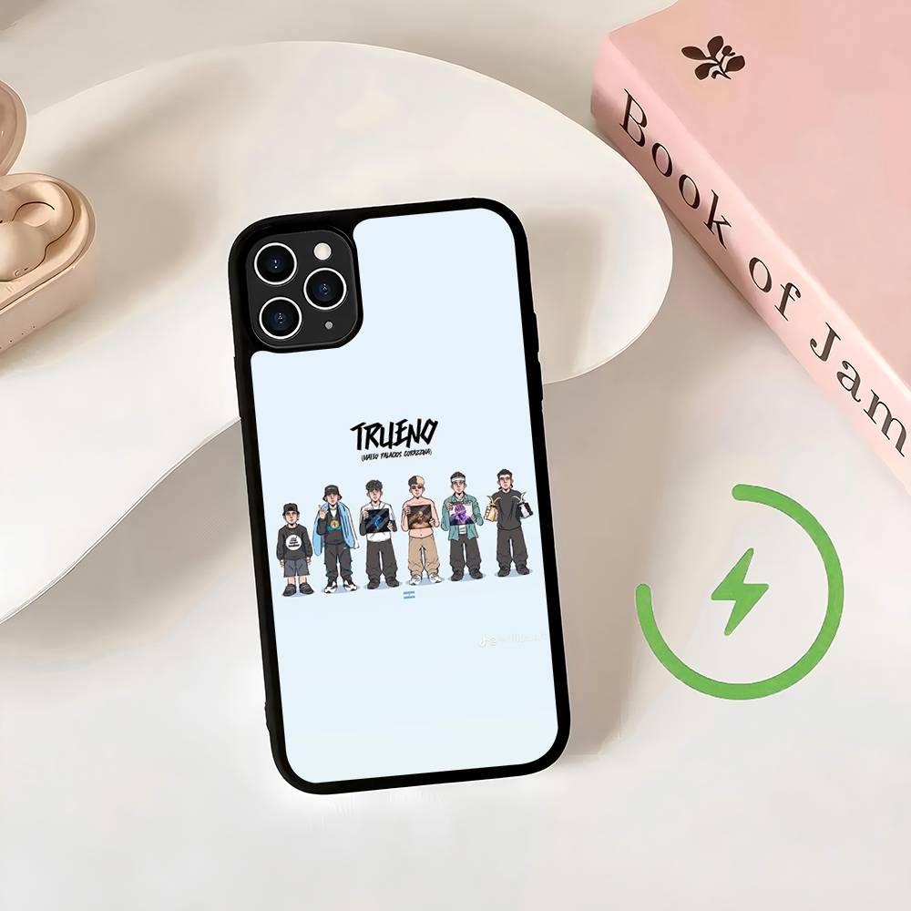 

Singer Trueno Magnetic Wireless Charge Phone Case For iPhone 14 13 12 11 15 16 17 Pro Max Magnetic Cover iPhone 17pro max