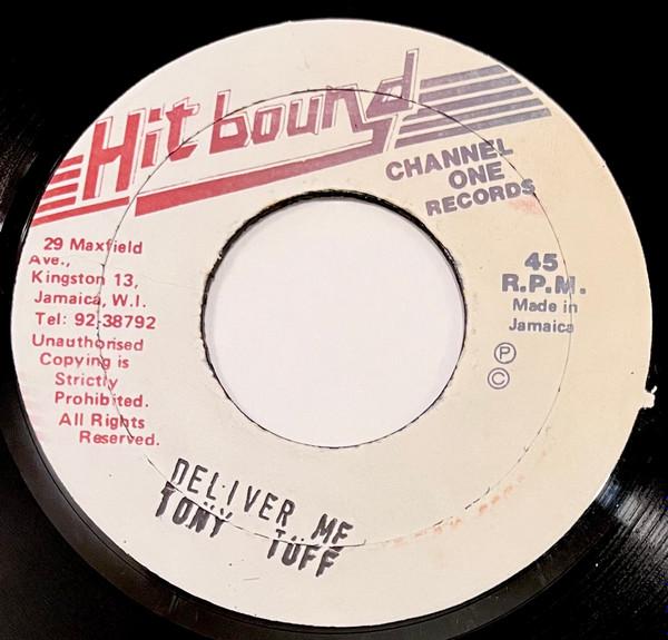 

7inch Record TONY TUFF - Deliver Me NONE Hit Bound Jamaica Reggae, Ska & Dub Used