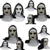 Die Nonnenkopfmaske mit entsetzlichem Design, ideal für Halloween und Kostümpartys