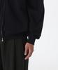 Musinsa Standard Extra Oversized Open Hooded Sweat Zip-Up [Black]