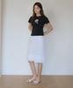 REORG R Rose Slim T-Shirt Charcoal