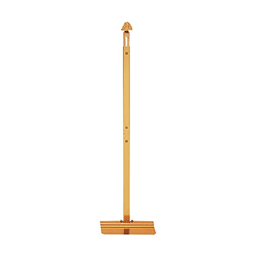 Kyoto Butsudan Hayashi Assembled Aluminum Hanging Scroll Stand [Large] Fits 100-200cm, Height 55.5cm-88cm, Made in Japan, Includes Original Cloth Set